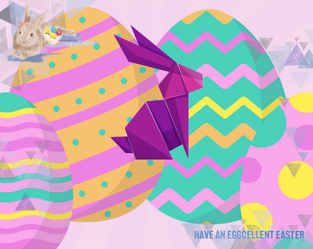 Schönes Frohe Ostern Bild